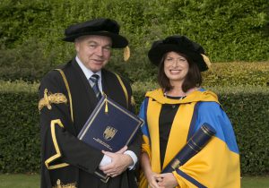 Conferring Emily Logan at UCD