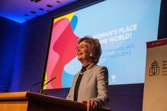A Women's Place is in the World Mary Robinson