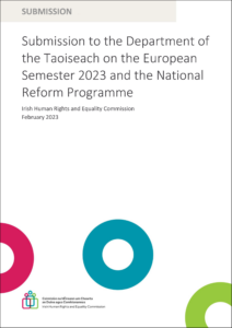 Submission to the Department of the Taoiseach on the European Semester 2023 and the National Reform Programme