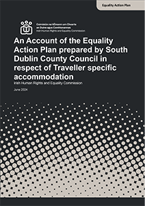 An Account of the Equality Action Plan prepared by South Dublin County Council in respect of Traveller specific accommodation cover