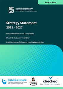 Easy-to-Read IHREC Strategy Statement 2025-2027 Cover