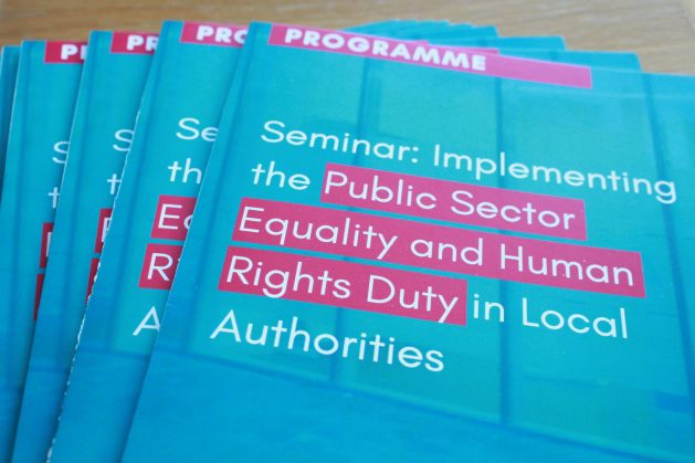Seminar programme: LGMA Public Sector Duty Event