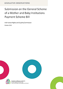 Submission on the General Scheme of a Mother and Baby Institutions Payment Scheme Bill