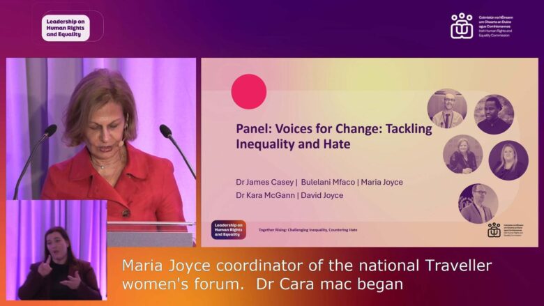 IHREC's Annual Conference: Together Rising: Challenging Inequality, Countering Hate - Morning Session continues